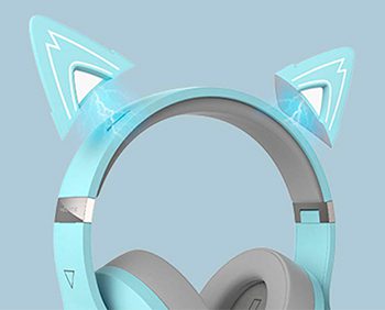 Headset com orelhas magnéticas